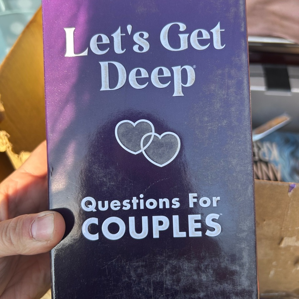 Let's Get Deep Card Game for Couples